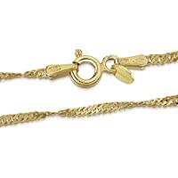 Los mejores  - Amberta Cadena para Niños en Plata de Ley 925 (Longitud 36 cm)